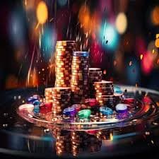 Notifikasi cash out berhasil menampilkan jumlah yang diterima pemain